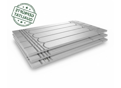 Fußbodenheizung Trockenbau 0,72 m² kein Trockenestrich 20 mm 16er Rohr 500kPa